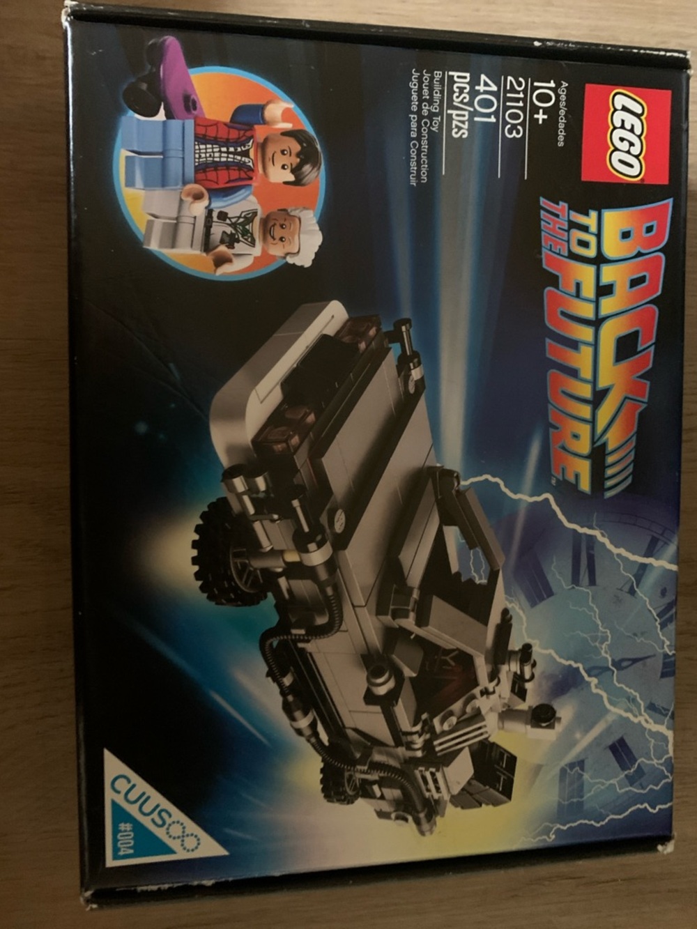 LEGO Back to the Future DeLorean Set - Gray, Black, White